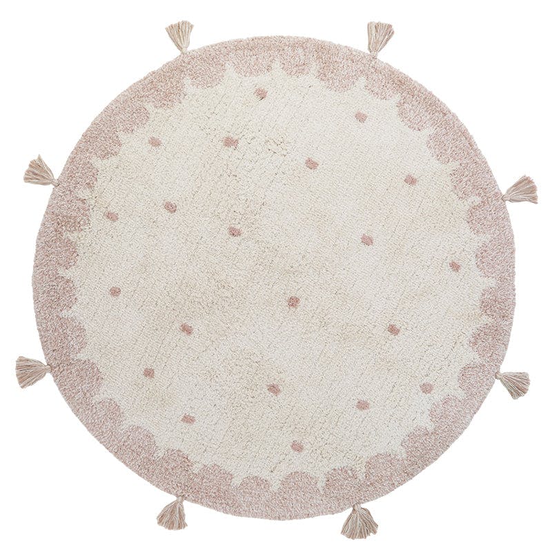 Mallen Tassel Round Rug