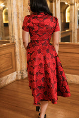 Remi Dress in Vibrant Rose