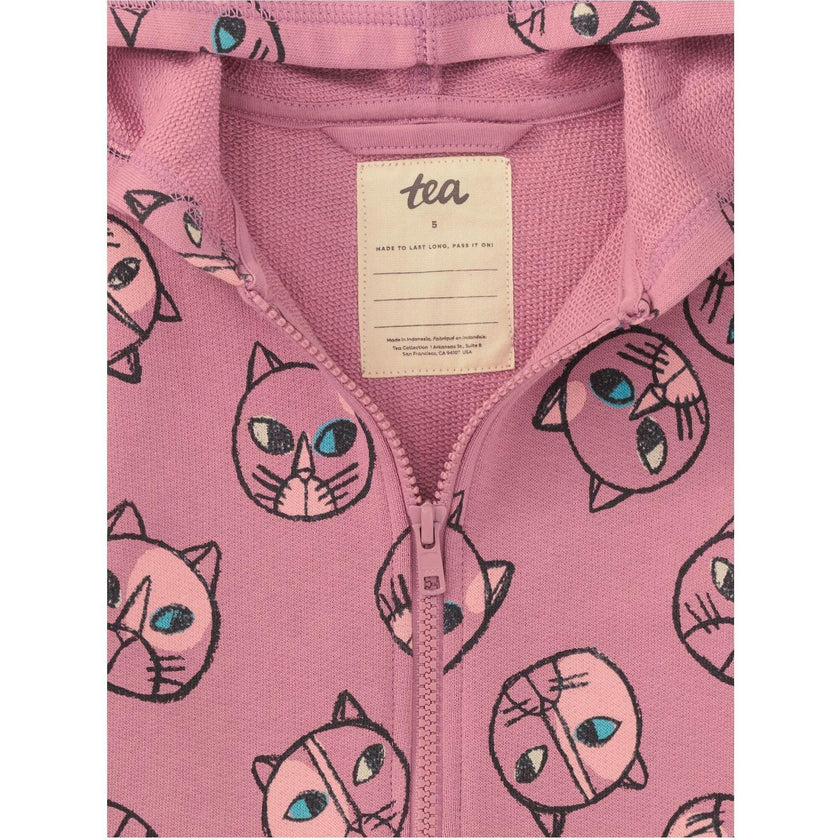 Good Sport Print Hoodie, Pink