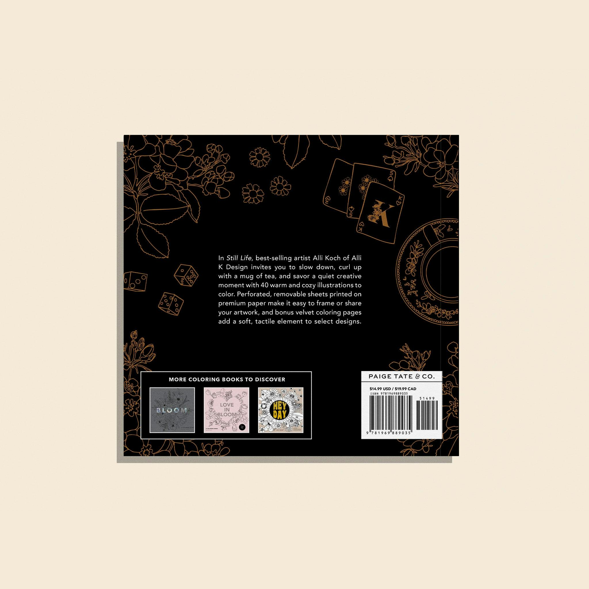 Still Life: A Fall Coloring Book for Cozy Days