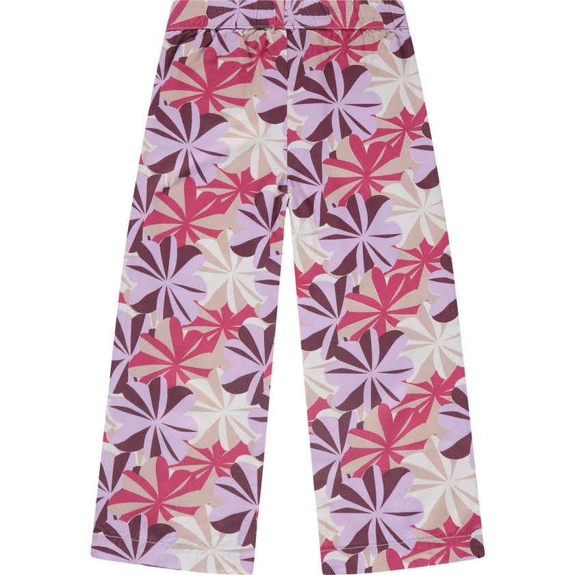 Wide Leg Palm Tree Pants