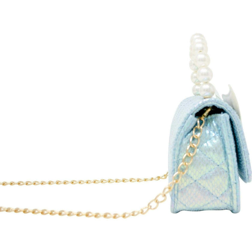 Mermaid Tail Pearl Handle Bag