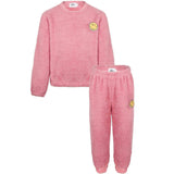 Blue Bright Smile Patch Fuzzy Set