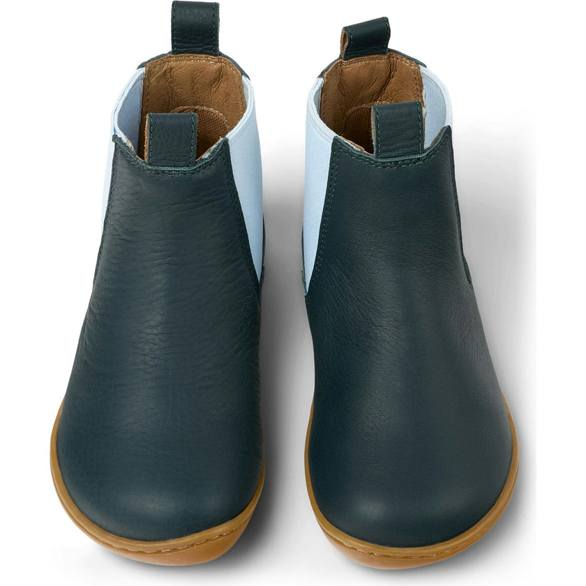 Kids Peu Leather Boots, Green