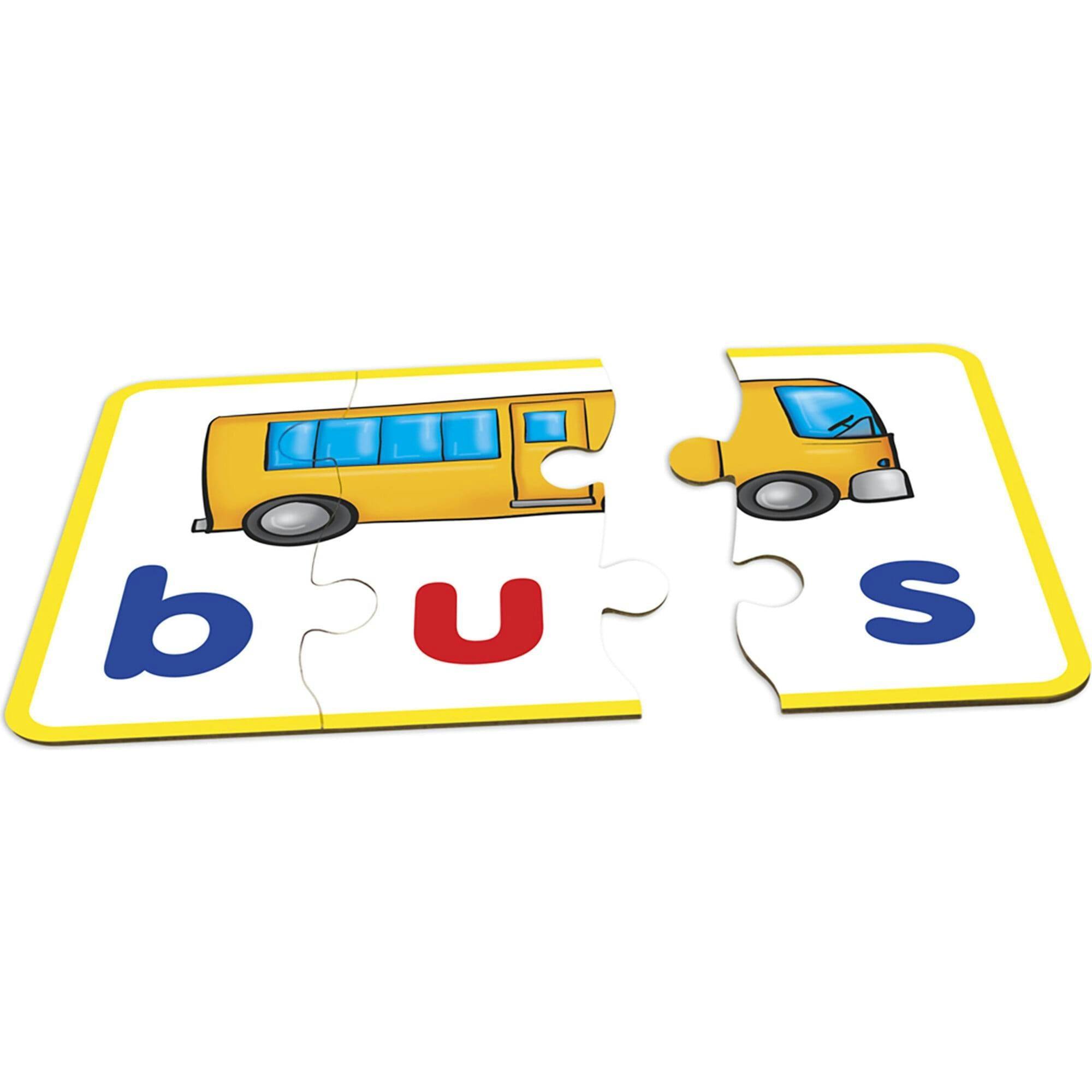 CVC Puzzles for Ages 4-5 Kindergarten Learning
