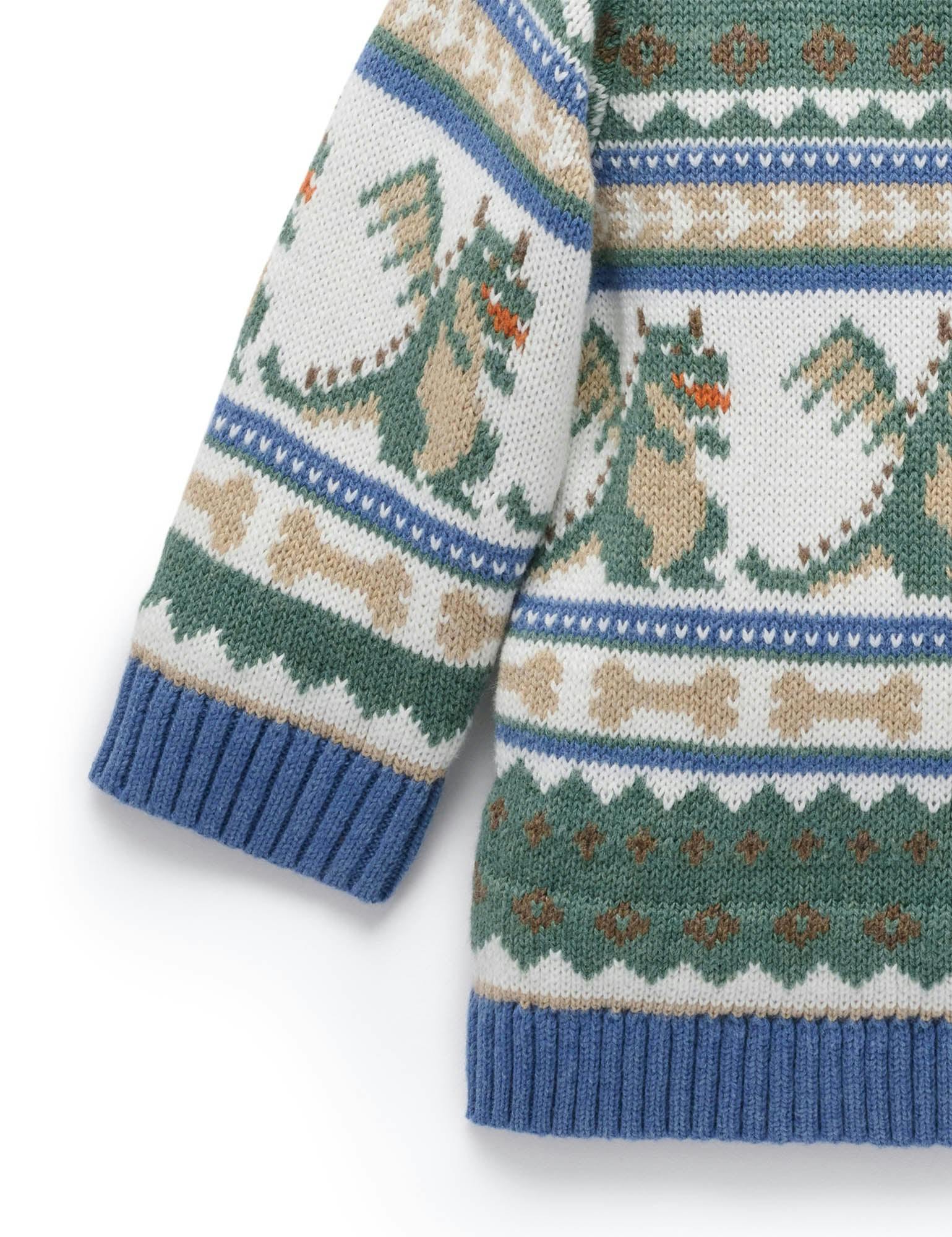 Dragon Fairisle Jumper Dragon Jacquard