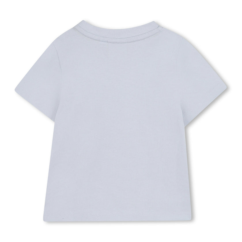 Blue Graphic Short Sleeve T-Shirt