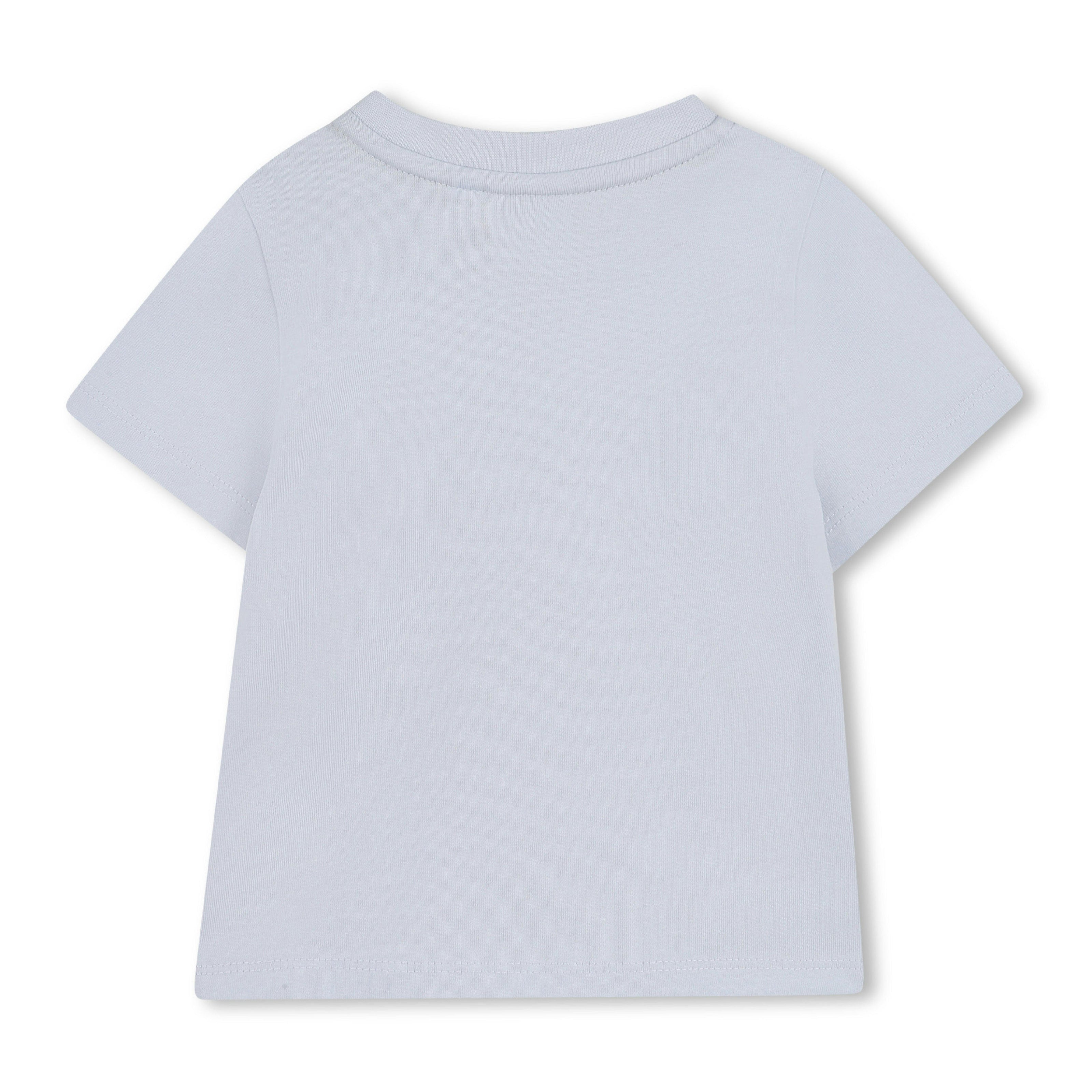 Blue Graphic Short Sleeve T-Shirt
