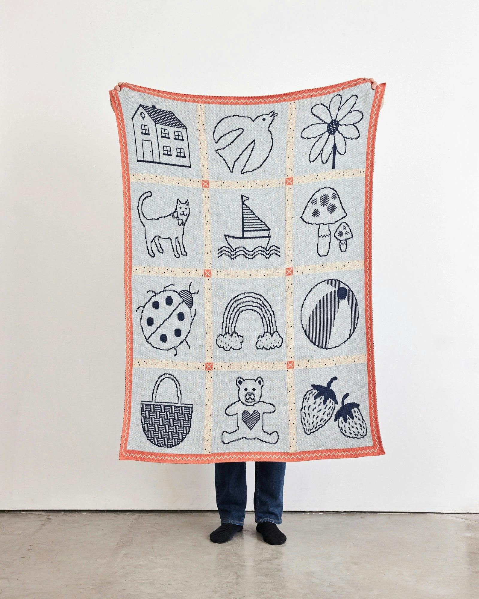 Baby's Things Knit Midi Blanket