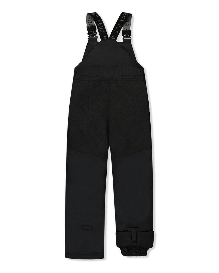 Two Piece Discover Snowsuit Black Brown and Blue
