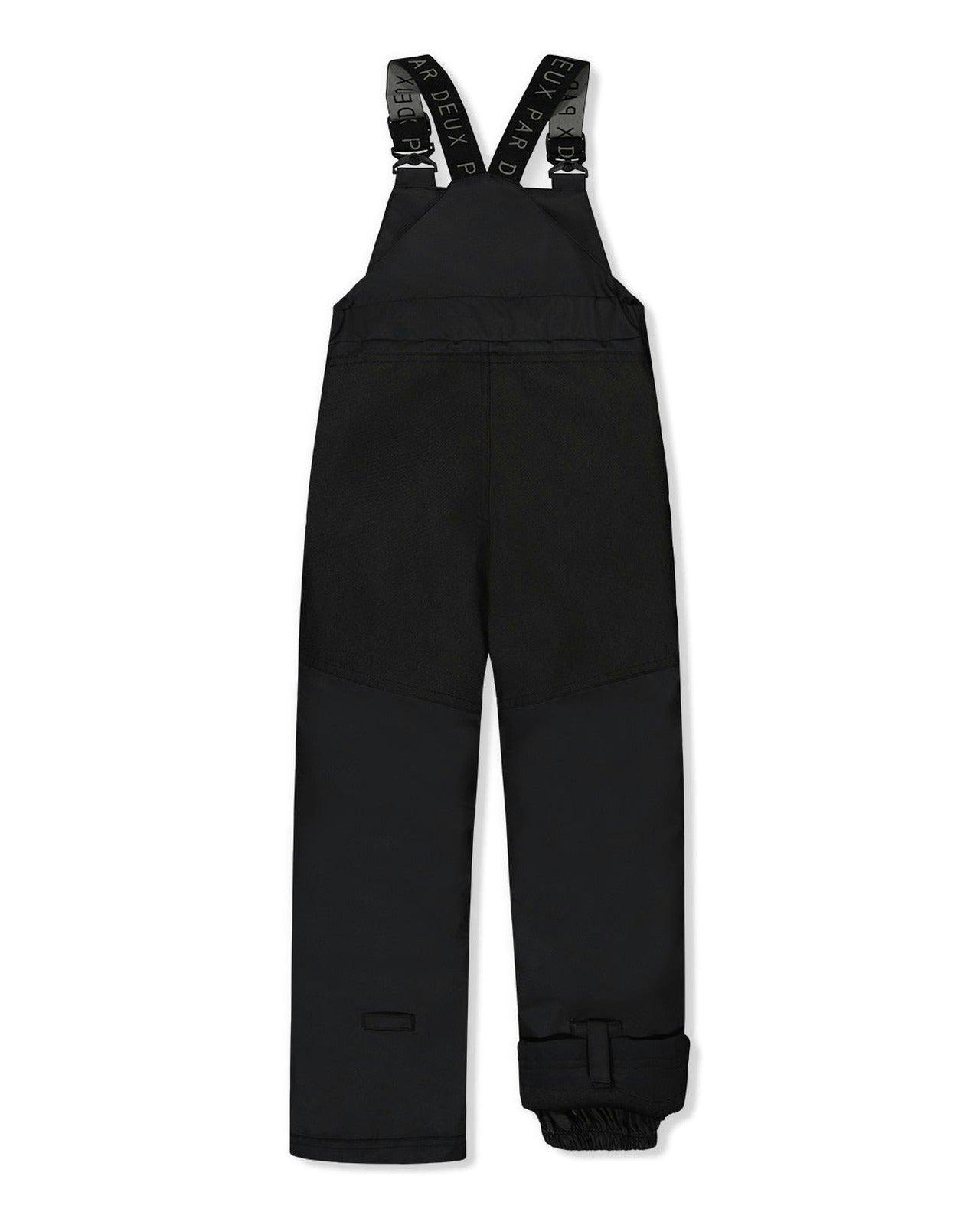Two Piece Discover Snowsuit Black Brown and Blue