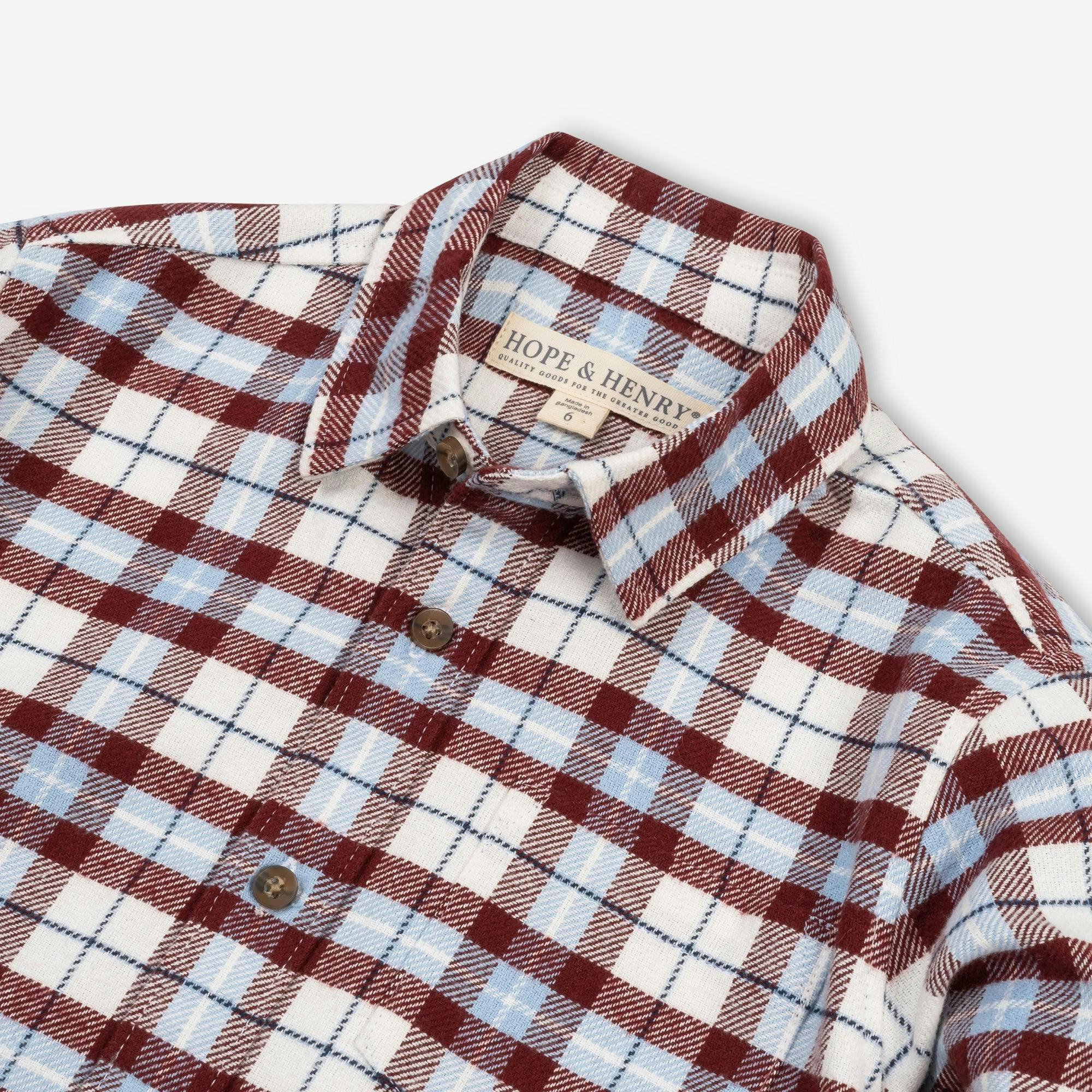 Organic Flannel Shirt