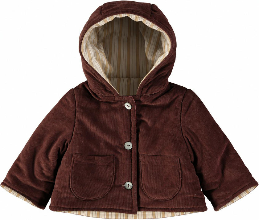 Manteau bébé Orso rembourrage coton bio