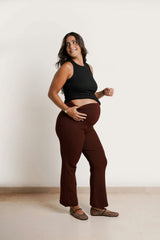 Georgina Over-Bump Maternity Knit Pants