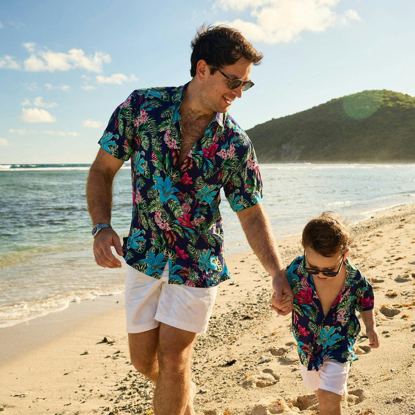 The Flower Hour - Boys Hawaiian Shirt