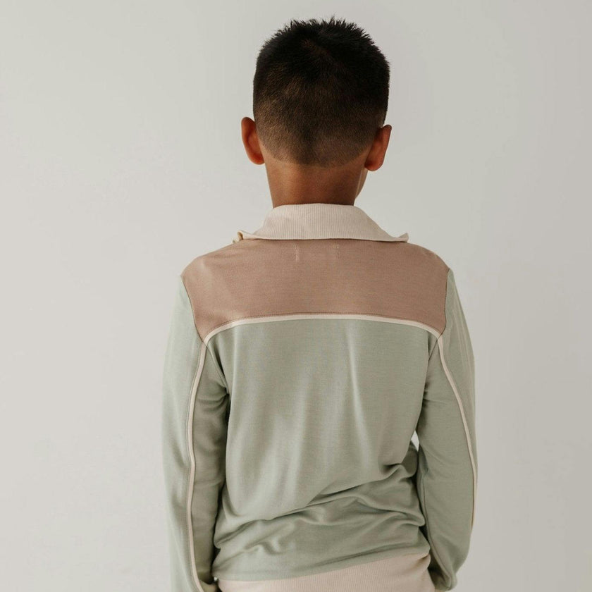 Track Zip Front Jacket Desert Sage