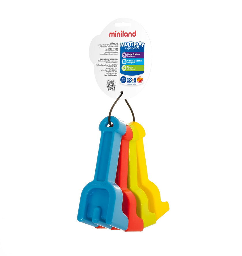 4 Baby Rakes Set