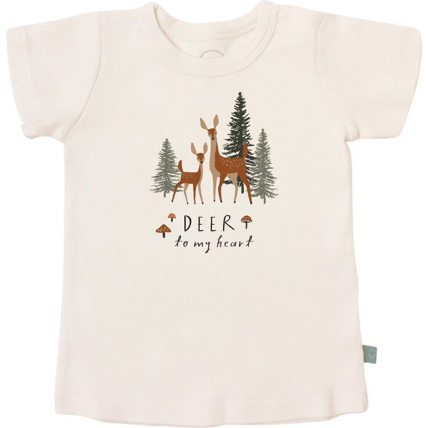 graphic tee | deer to my heart