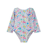 UPF 50+ Charlie L/S Rash Guard Swimsuit