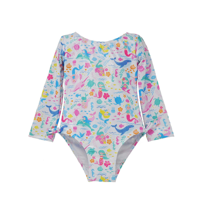UPF 50+ Charlie L/S Rash Guard Swimsuit