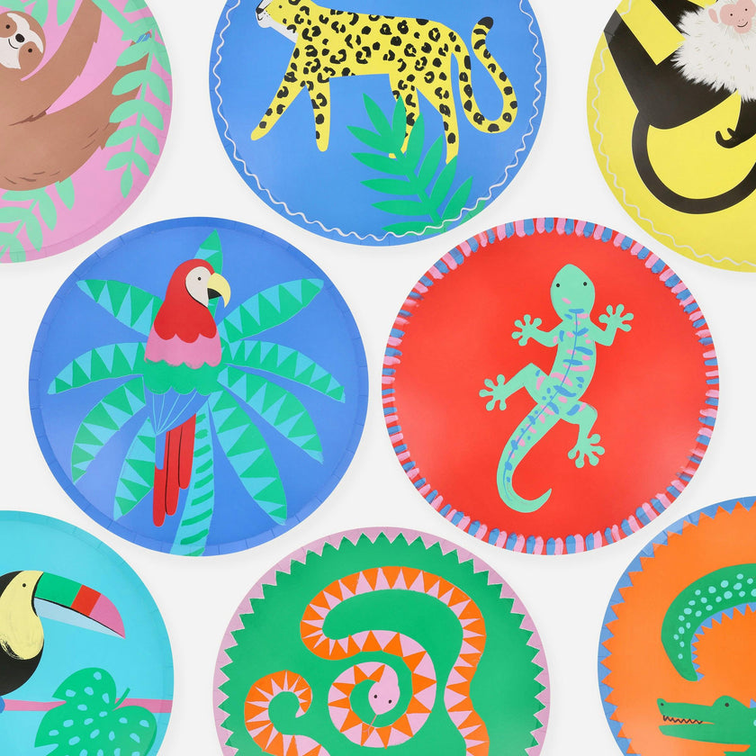 Jungle Jamboree Dinner Plates