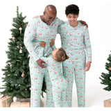 Golfing Santa and Elves - Adult Bottom with Pockets
