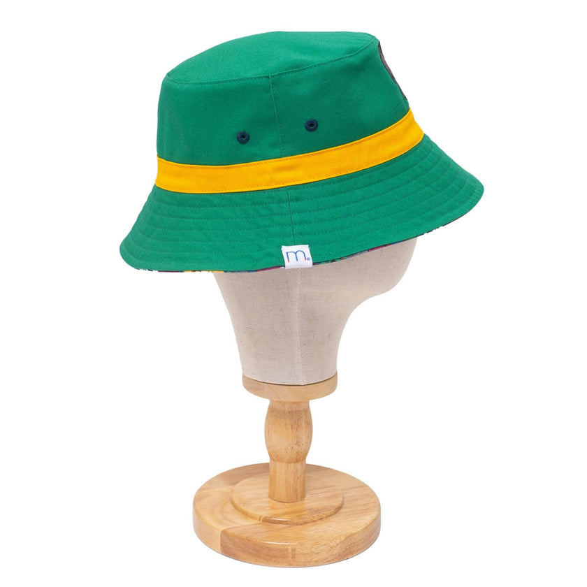 Reversible Bucket Hat – Pals in Print Collection: Walter & Friends