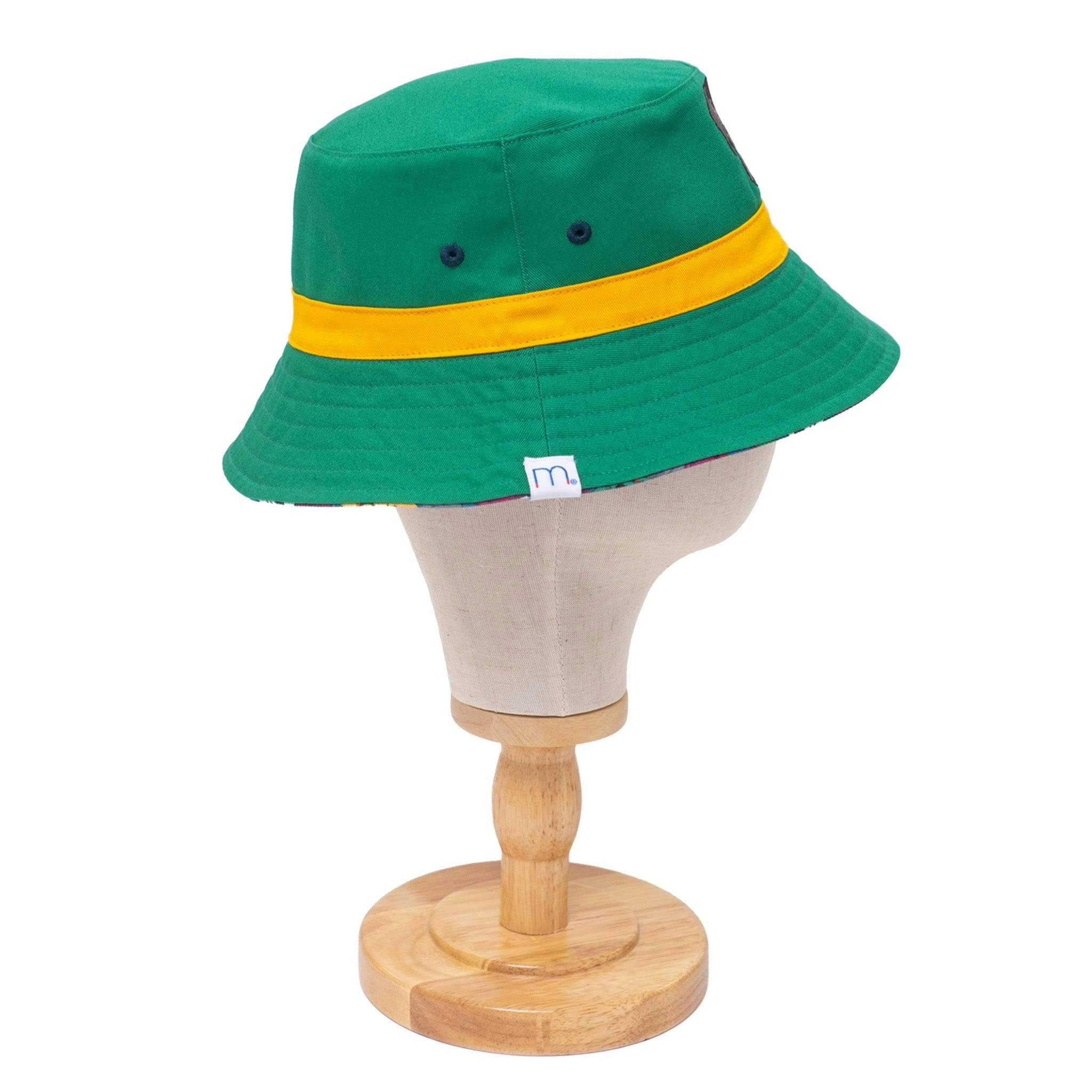 Reversible Bucket Hat – Pals in Print Collection: Walter & Friends