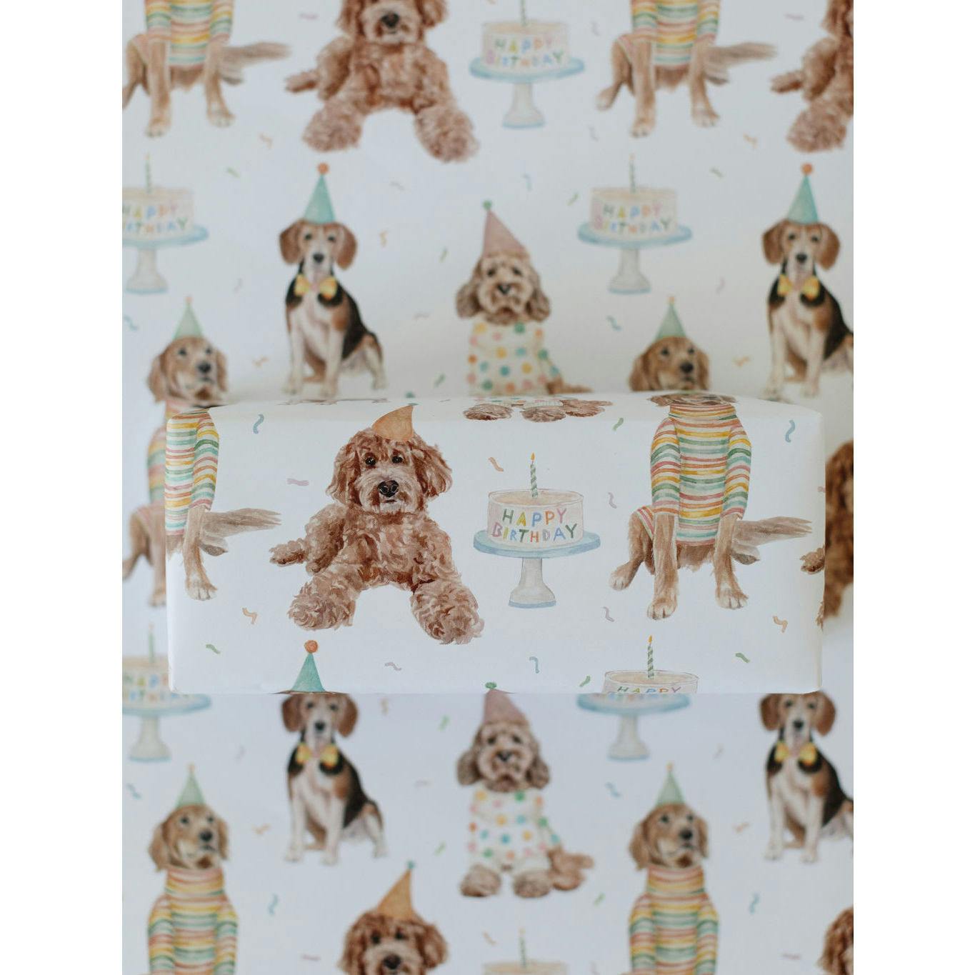 Birthday Dog Gift Wrap