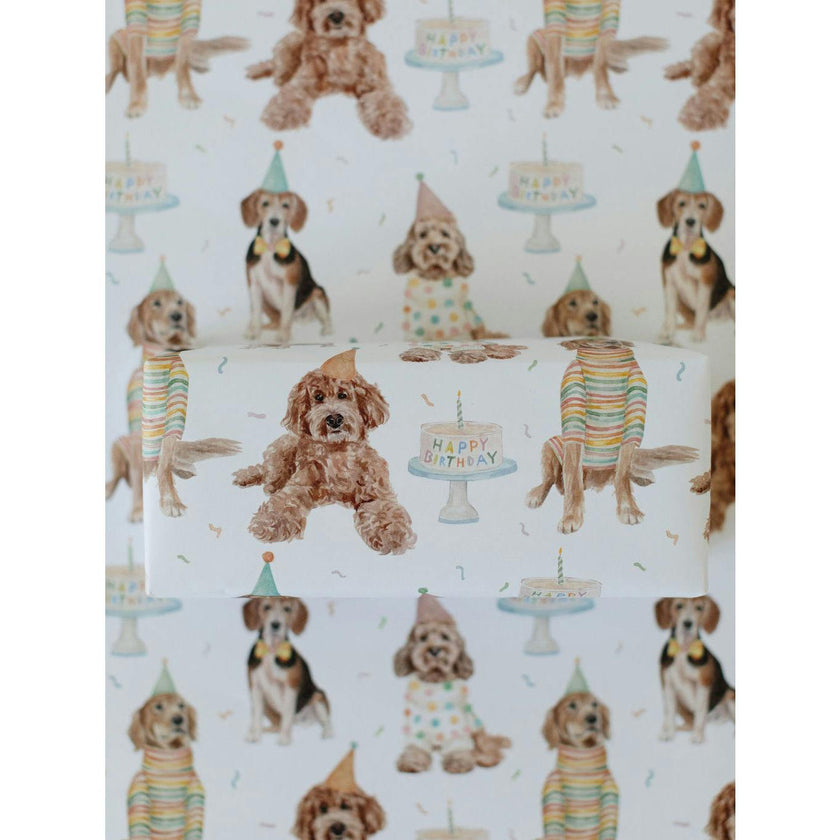Birthday Dog Gift Wrap