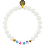 Customizable Camp Name Gemstone Bracelet