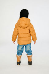 Winter Jacket Adapted For Car Seats Brown Sugar