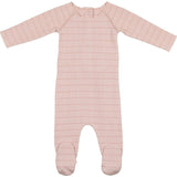 Raglan Sleeve Striped Footie