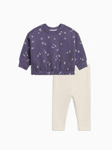 Organic Girls Winter Fleece and Legging Set