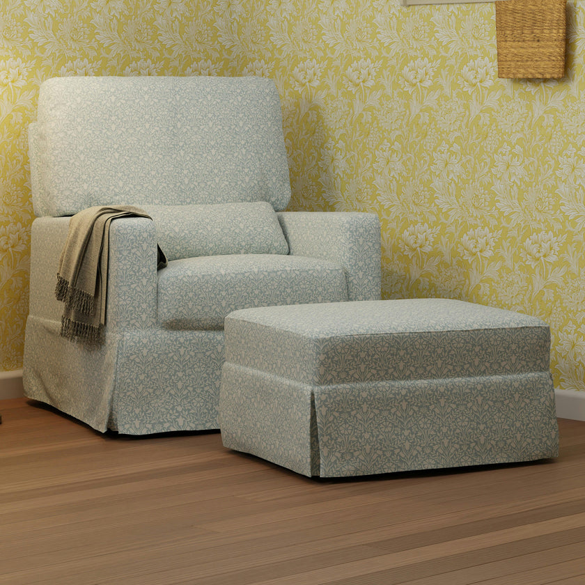 Namesake Morris & Co. x Namesake Crawford Gliding Ottoman