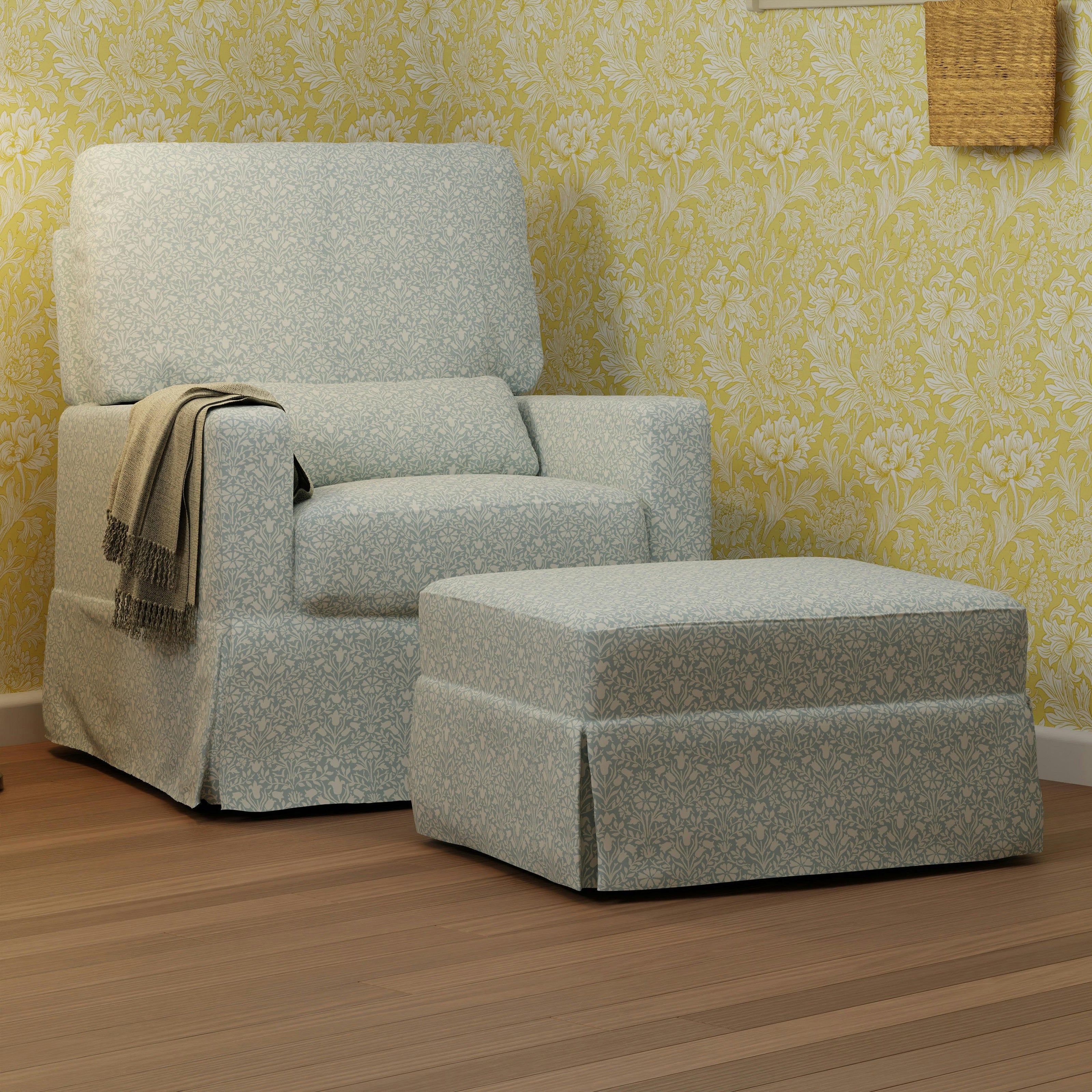 Namesake Morris & Co. x Namesake Crawford Gliding Ottoman