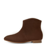 Cassie Velvet Suede Pointed Toe Ankle Boots