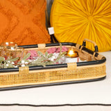 Handcrafted - Coco Serving Tray - Rattan Wicker
