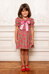 Mini Alice Dress in Rosewood Tartan