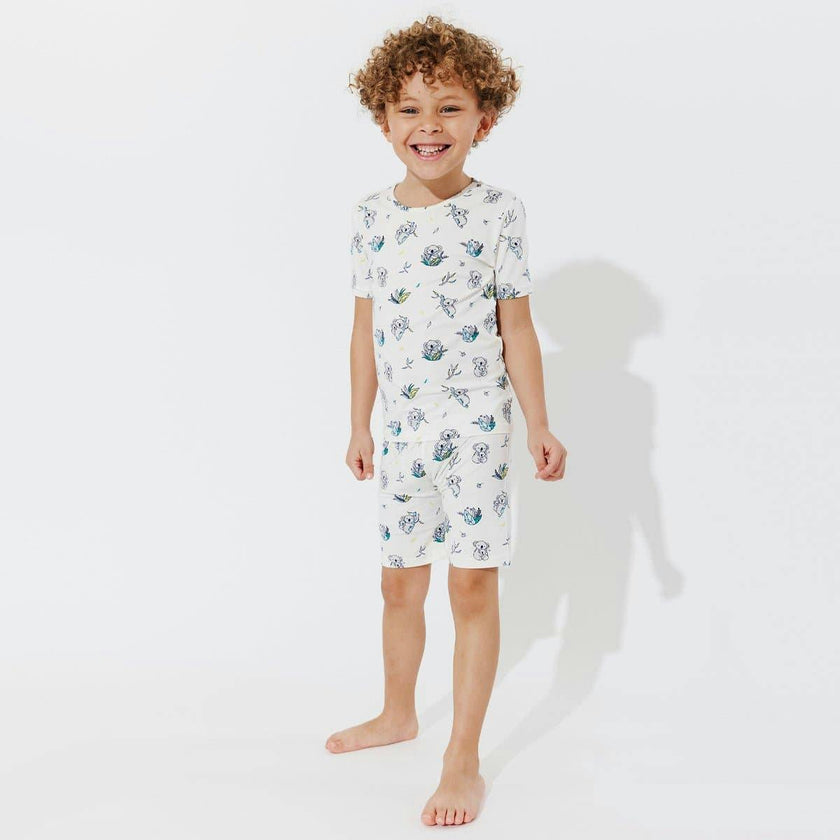 Bamboo Kids Pajama Short Set