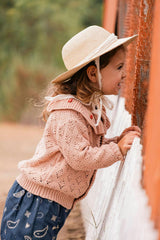 Thea Cardigan in Dusty Bloom