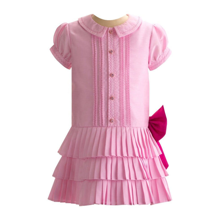 Eloise Dropped-Waist Couture Dress