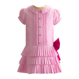 Eloise Dropped-Waist Couture Dress