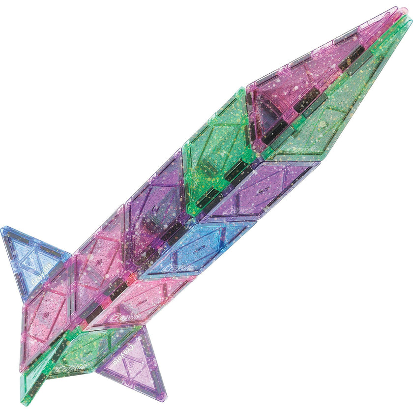 Crayola Glitter Magnetic Tiles 40 Piece Set