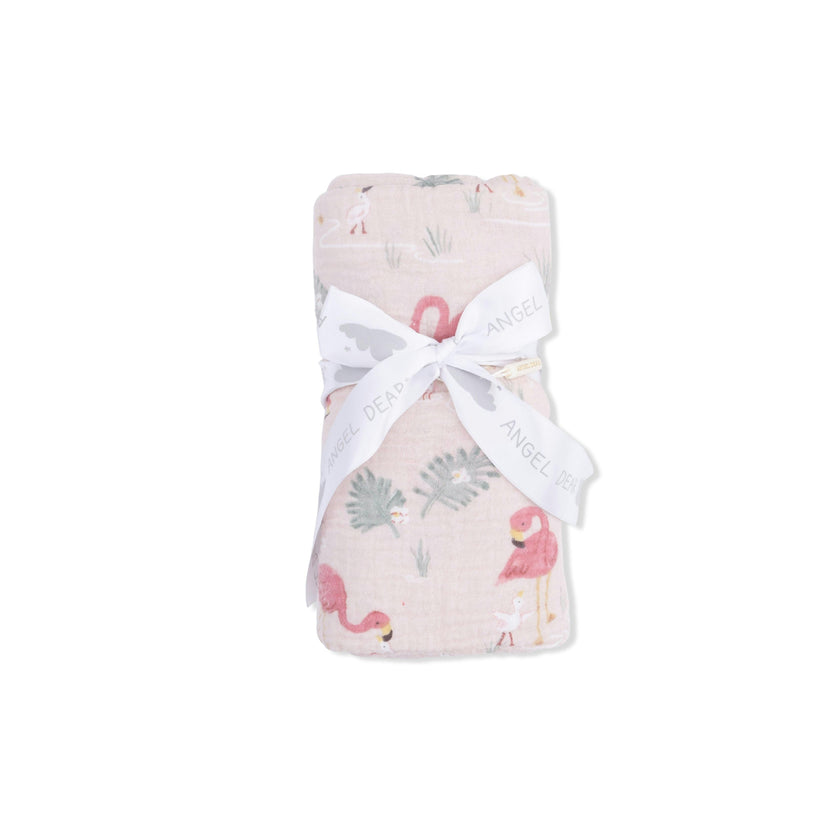 Flamingos - Swaddle Blanket