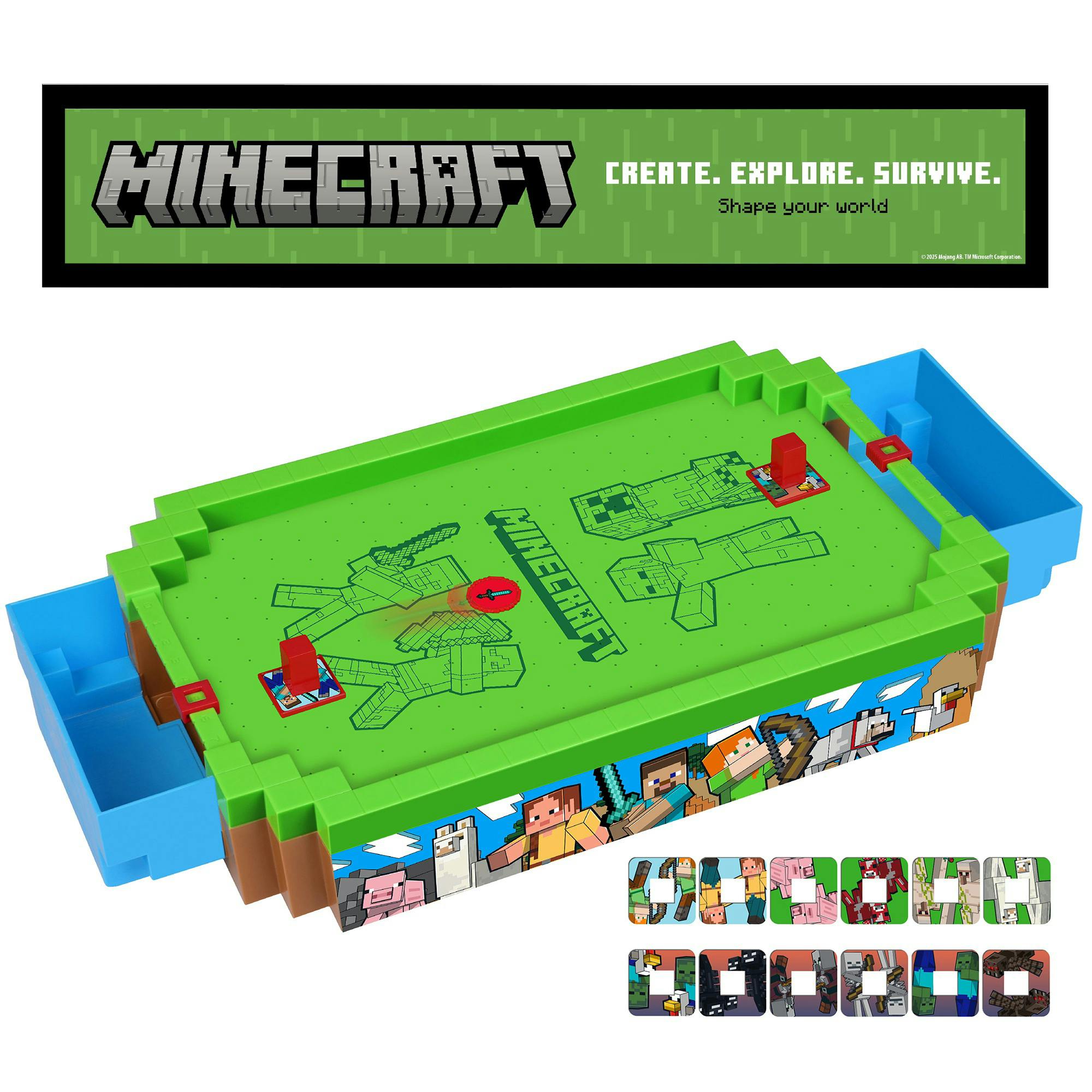 Minecraft Arcade: Air Hockey (Core Series) - Overworld