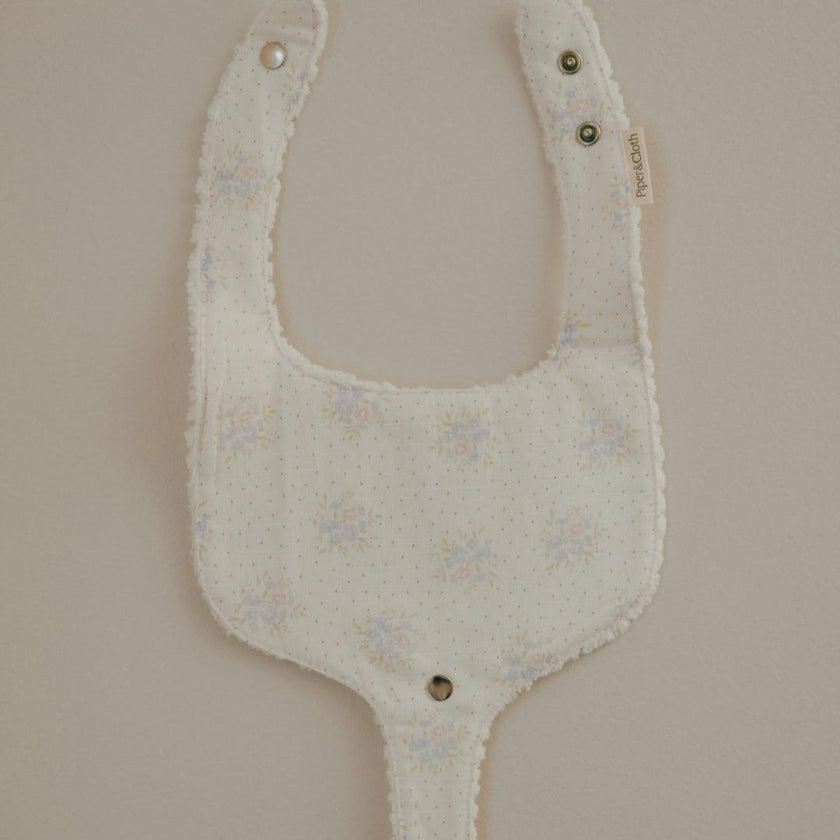 Soothe & Snap Pacifier Bib-Petite Meadow Dots