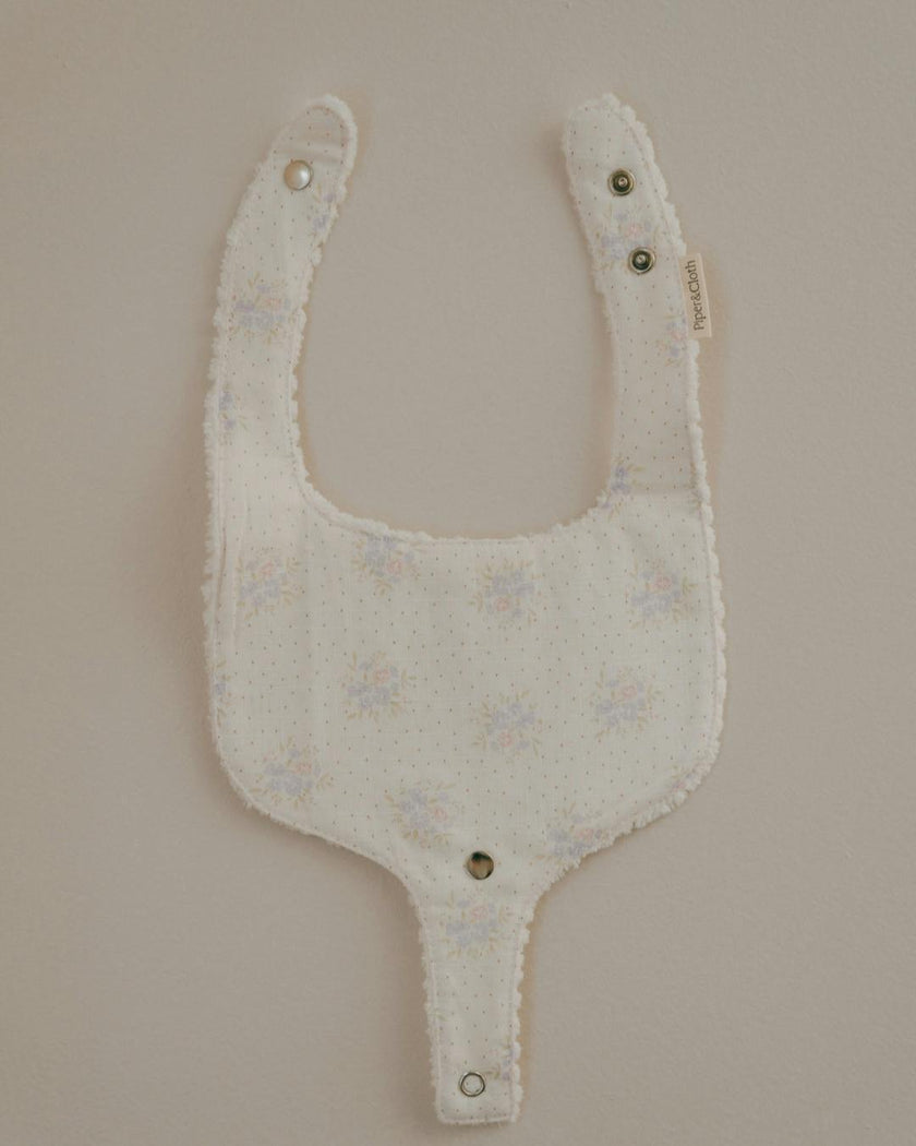 Soothe & Snap Pacifier Bib-Petite Meadow Dots