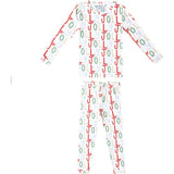 Ultra Soft Long Sleeve Two-Piece Pajama Set, Prints