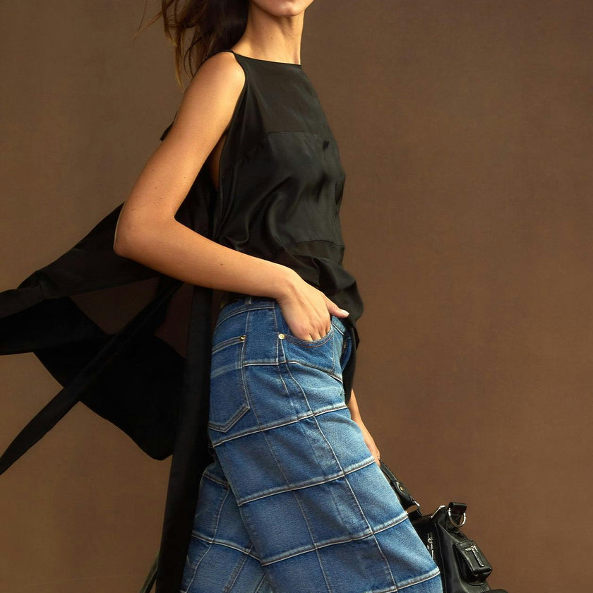 Windswept Silk Blouse